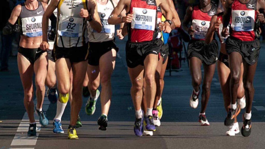 Améliorer sa VMA (5) Elite runners during Berlin marathon