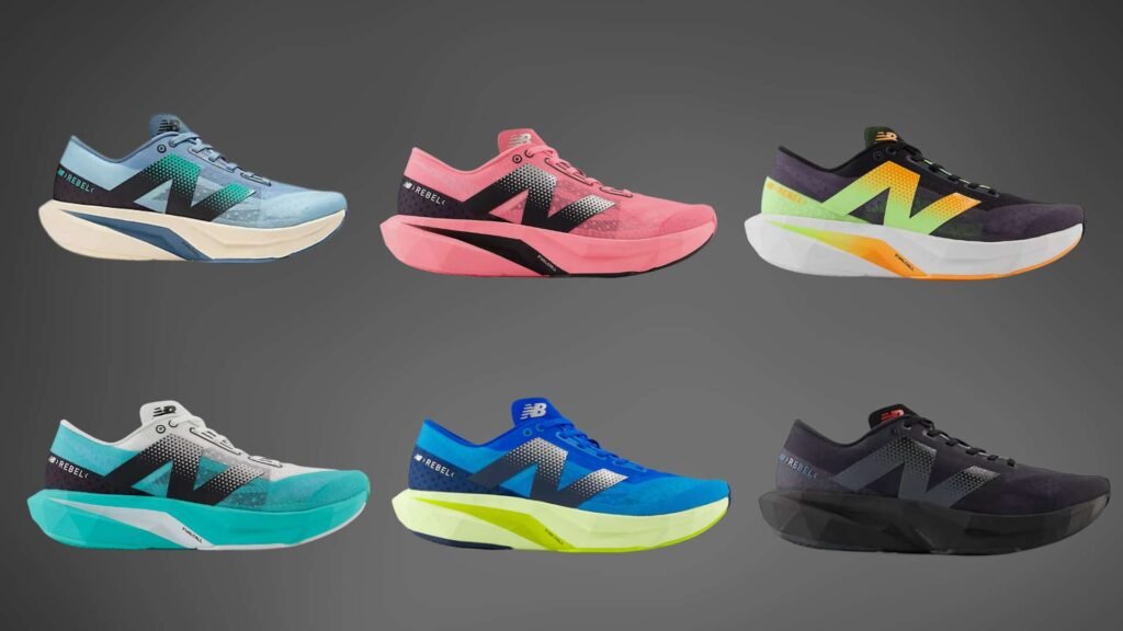 NB FuelCell Rebel v4 (6) Différents coloris disponibles des New Balance FuelCell Rebel v4