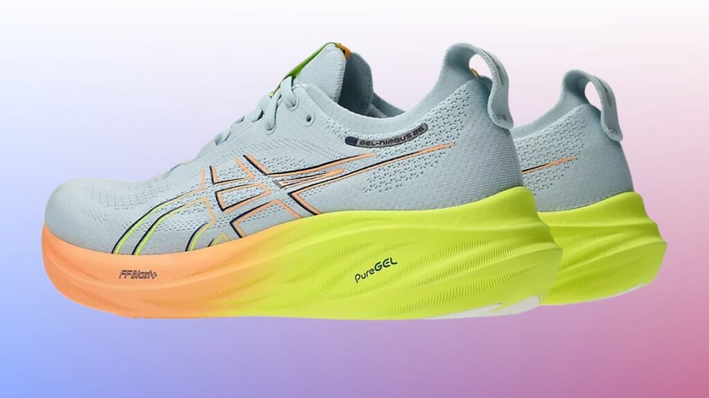 ASICS Gel Nimbus 26 de côté 