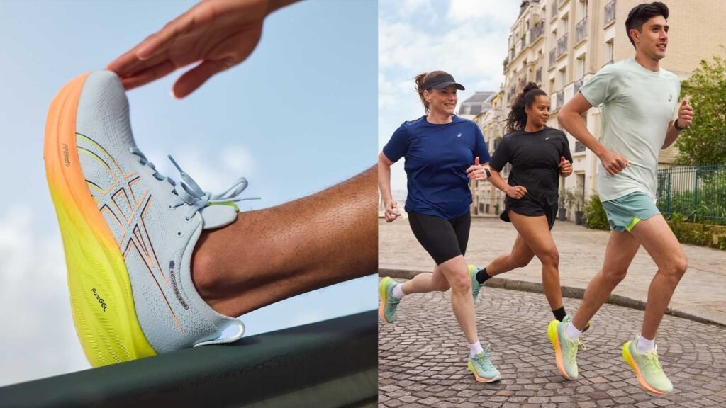 Personnes courant avec ASICS Gel Nimbus 26