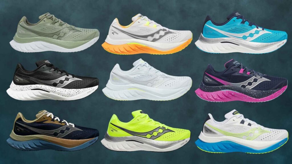 Saucony Endorphin Speed 4 (11) 9 coloris des Saucony Endorphin Speed 4. Vert, Orange, Rose, Jaune, Bleu, Noir...
